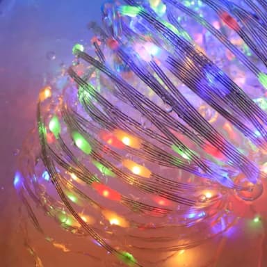 Led Pisca Pisca 50 Metros Com 400 Lâmpadas Fita de Led RGB Natal Bivolte Envio Imediato